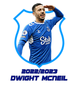 Dwight McNeil - Young Player of the Season - 2022/2023