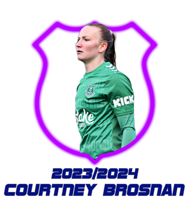 Courtney Brosnan - Everton Women's Player of the Year 2022/2023