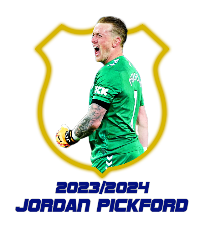 Jordan Pickford - Everton Icon of the Year - 2023/2024