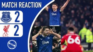 GOODISON ERUPTS! TARKOWSKI THE DERBY HERO! | EVERTON 2-2 LIVERPOOL | MATCH REACTION