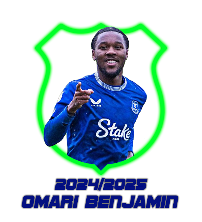 2024/2025 Toffee Blues U21 Player of the Season - Omari Benjamin