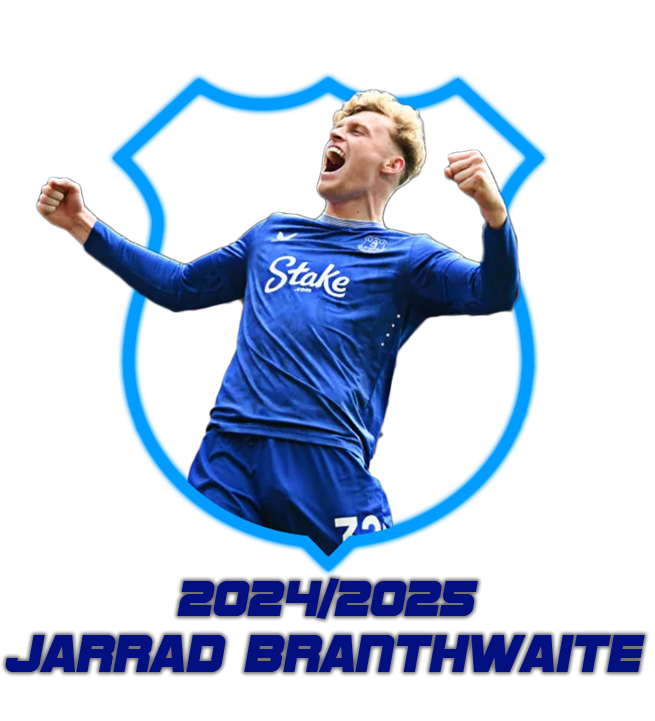 2024/2025 Toffee Blues Young Player of the Season - Jarrad Branthwaite