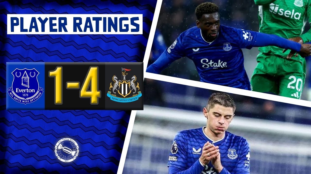 Iroegbunam Disaster! Myko Stopping Grealish? | Everton 1-4 Newcastle | Player Ratings