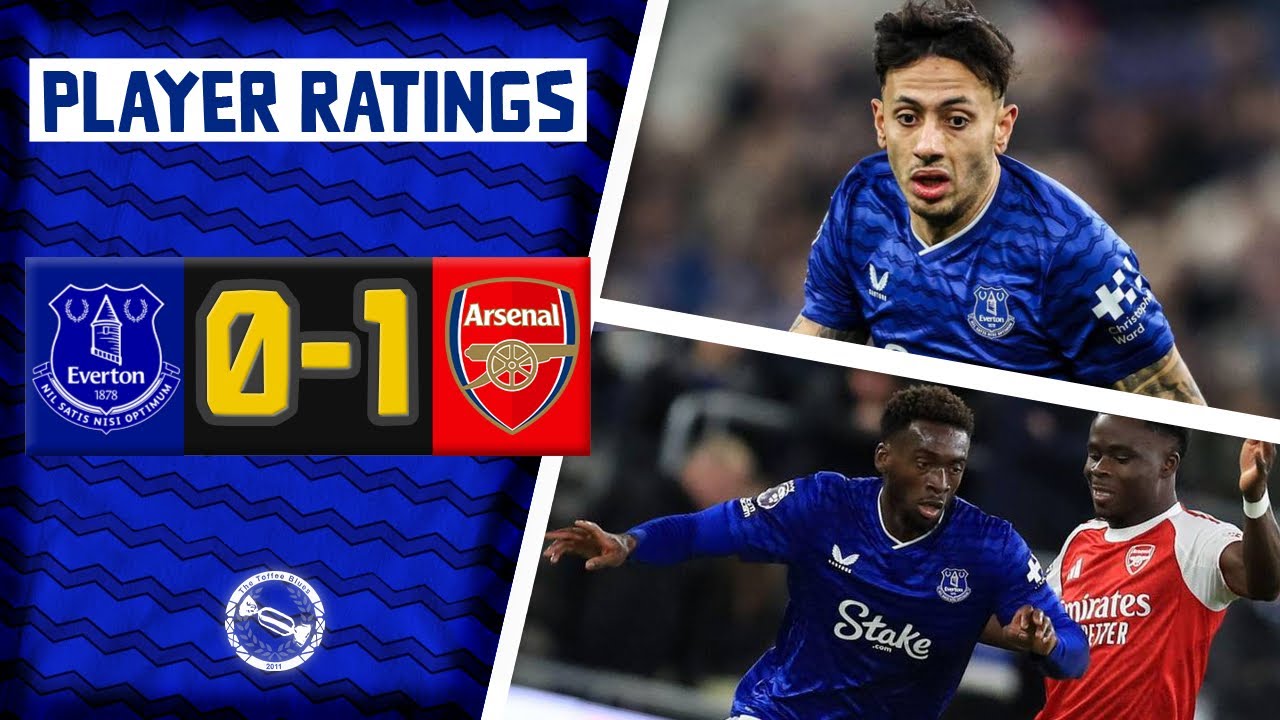 Good Iroegbunam Shift! McNeil Absent! | Everton 0-1 Arsenal | Player Ratings