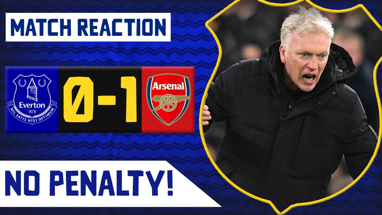 WE MISSED NDIAYE! | EVERTON 0-1 ARSENAL | MATCH REACTION