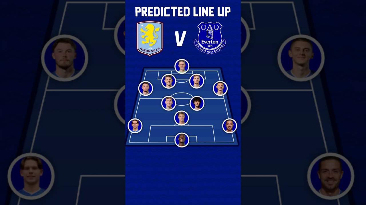 ⭐️GIVE DIBLING THE CHANCE! | ASTON VILLA V EVERTON – PREDICTED LINE UP