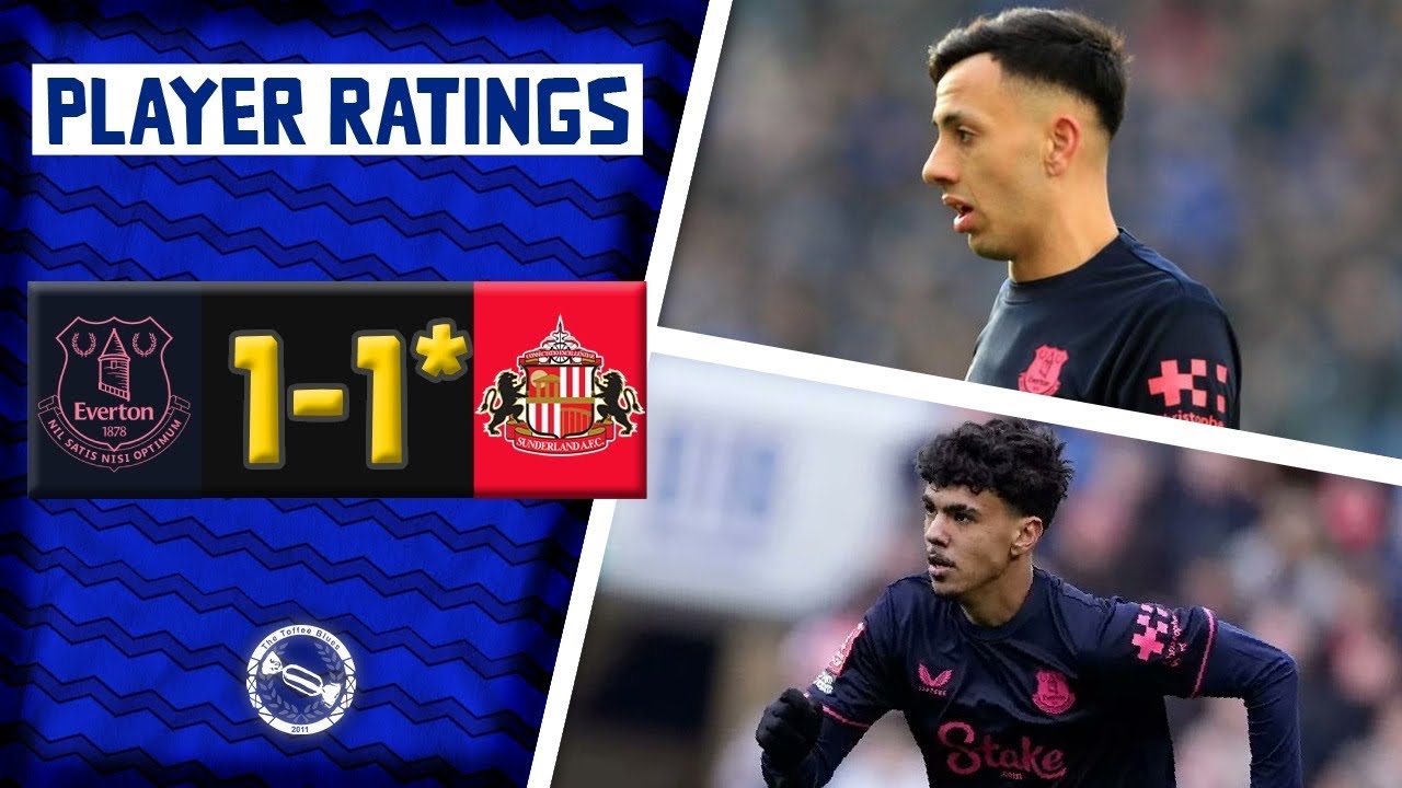 MCNEIL’S TIME UP? AZNOU NEEDS TO START! | Everton 1-1 (0-3 pens) Sunderland | Player Ratings