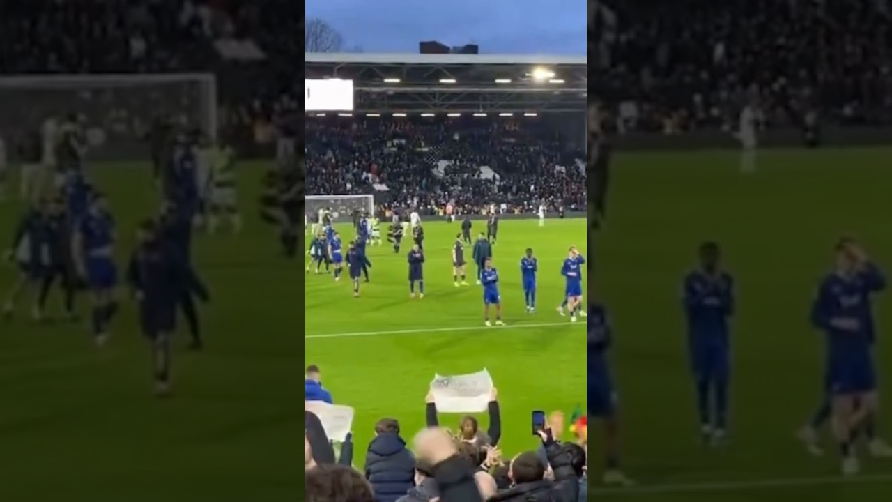 🎶SPIRIT OF THE BLUES! 🎶 | FULHAM 1-2 EVERTON