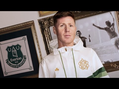 EVERTON’S NEW ST PATRICK’S DAY RANGE W/ James McCarthy
