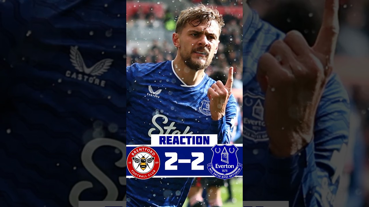 FAIR RESULT? | Brentford 2-2 Everton | Reaction