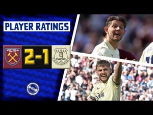 TARKOWSKI STINKER? DEWSBURY-HALL BRIGHT SPARK! | West Ham 2-1 Everton | Player Ratings