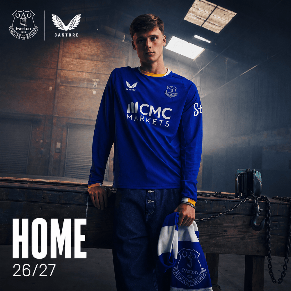 Everton Home + Away 26-27 Kit Ad