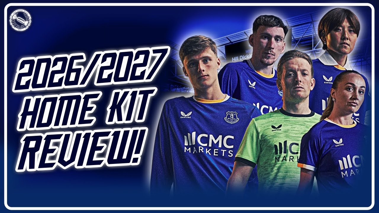 EVERTON 2026/2027 HOME KIT REVIEW!