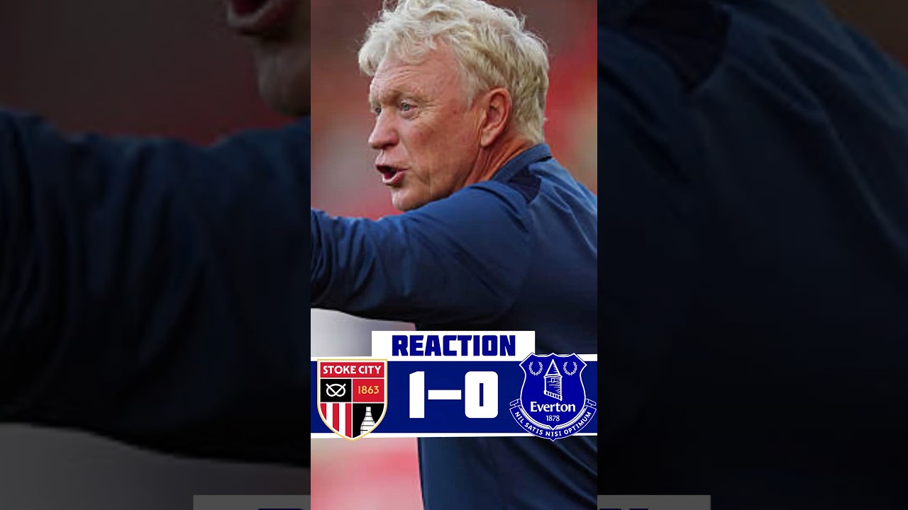 😤MOYES HAS A LOT TO DO! | STOKE 1-0 EVERTON | REACTION