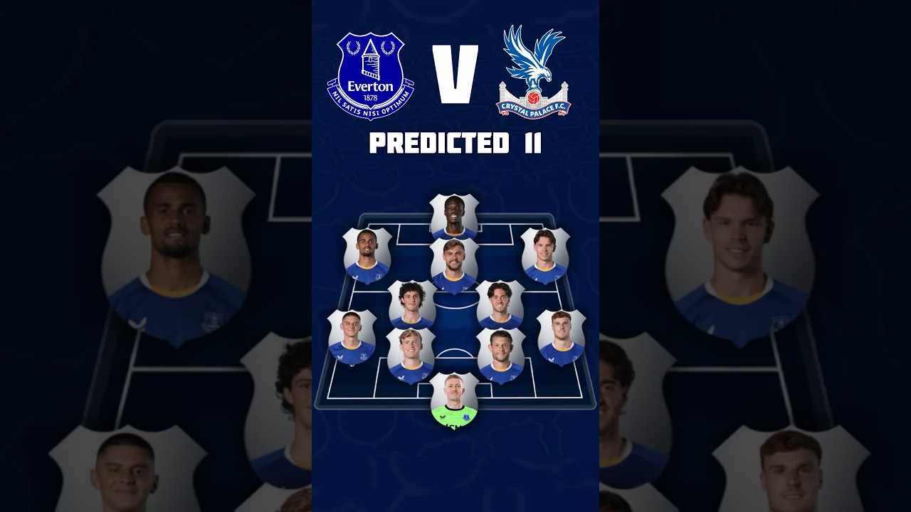 🤔PREDICTED XI V CRYSTAL PALACE