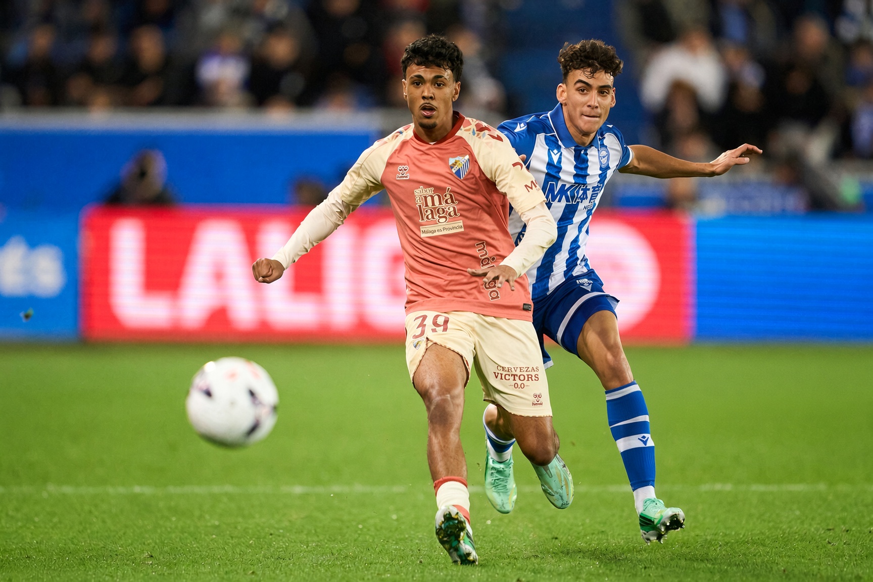 Aznou’s Malaga still waiting for first win, Campbell helps MK Dons to victory over Luton