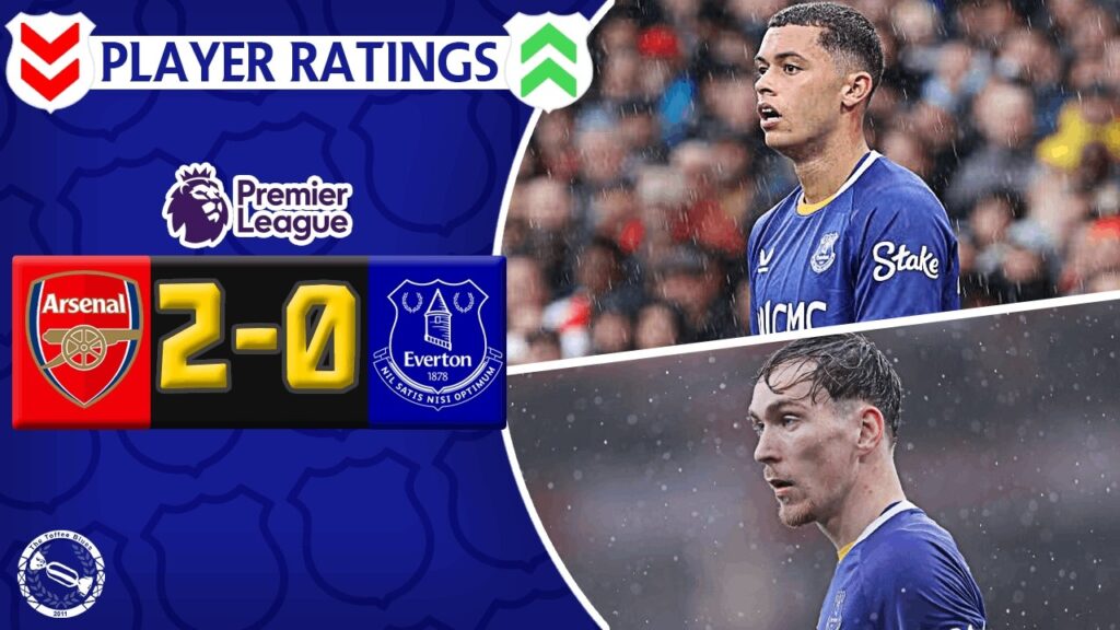 JOHNSON WAS A PASSENGER! GARNER NOT GOOD ENOUGH! | Arsenal 2-0 Everton | Player Ratings