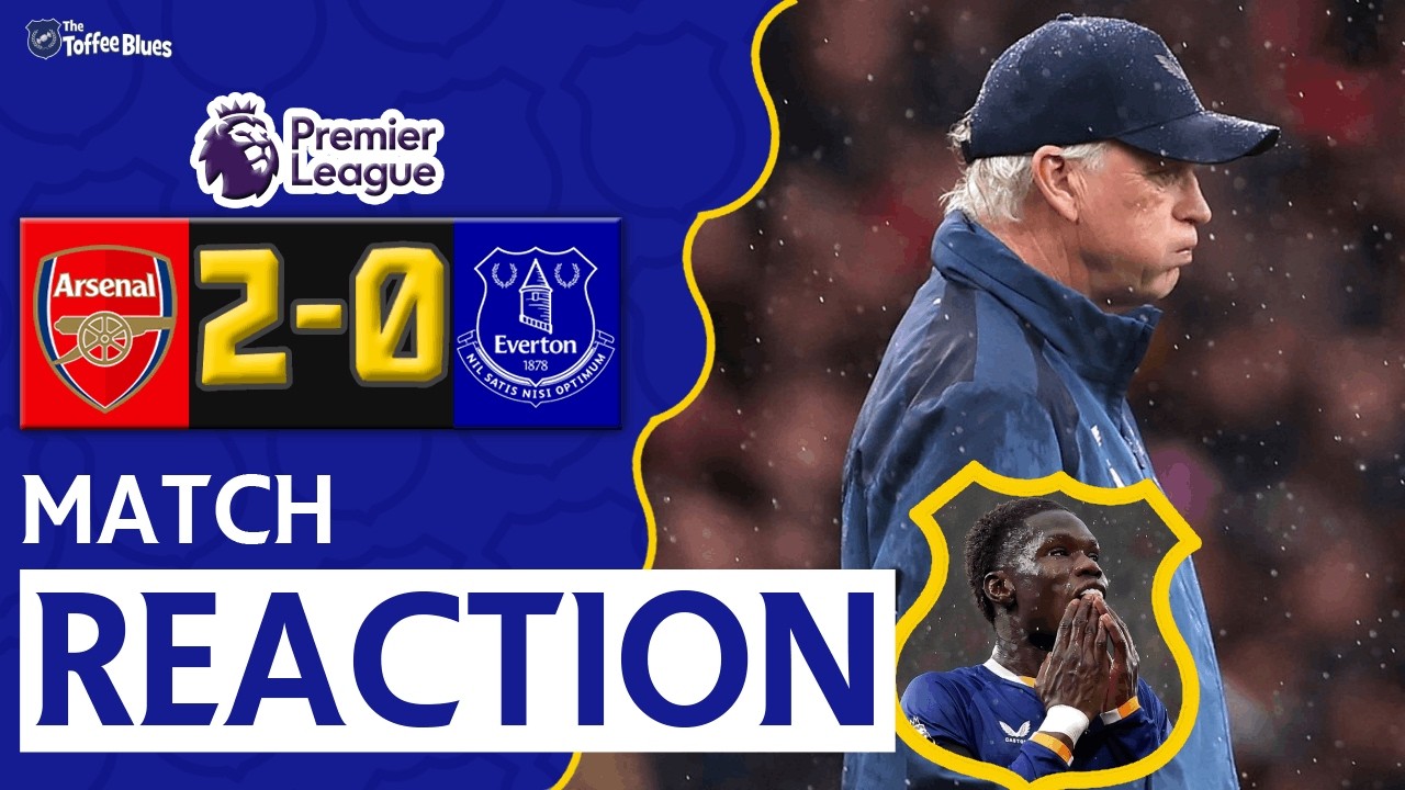 MOYES NEEDS TO DO BETTER! | ARSENAL 2-0 EVERTON | MATCH REACTION